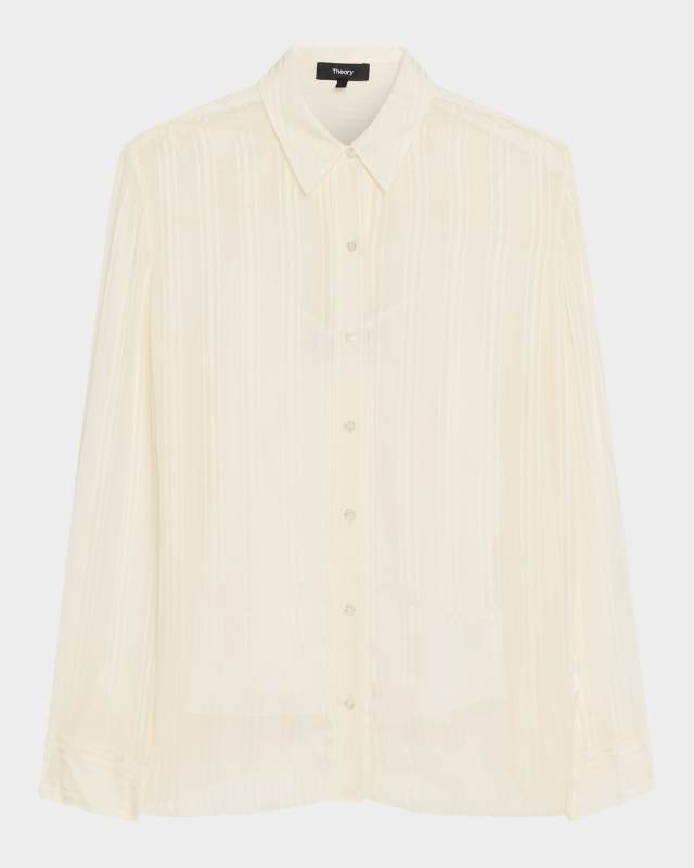 Classic Button-Front Shir